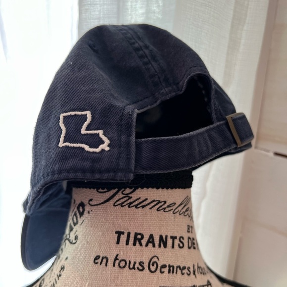 State of Mine Louisiana baseball cap, one size, New Orleans, navy blue, casual - Picture 2 of 4